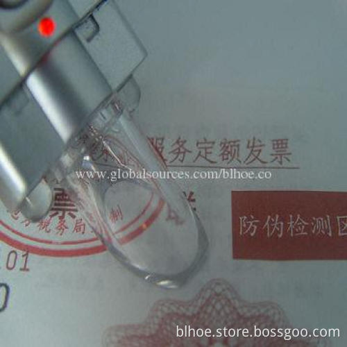 Infrared Anti-counterfeit Mark Detectors with Test RMB Logo and Brand